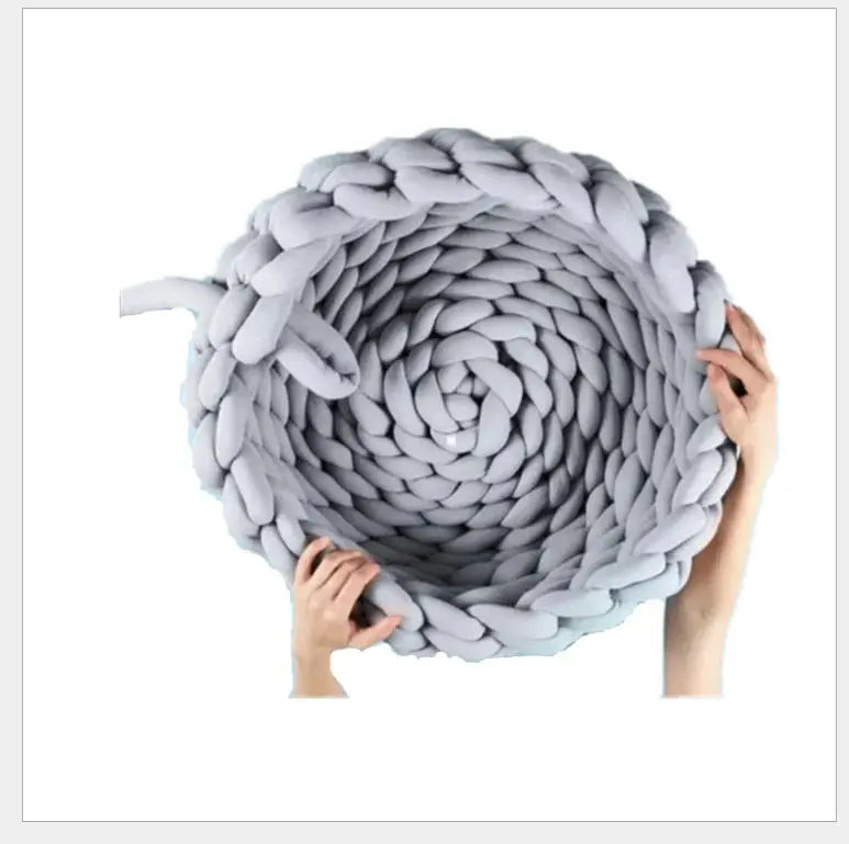 Handwoven Pet Bed for Dogs and Cats - Woof Pet Products