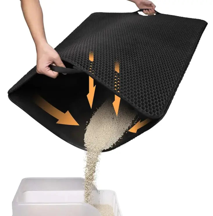 Paw Clean Honeycomb Litter Mat - Woof Pet Products