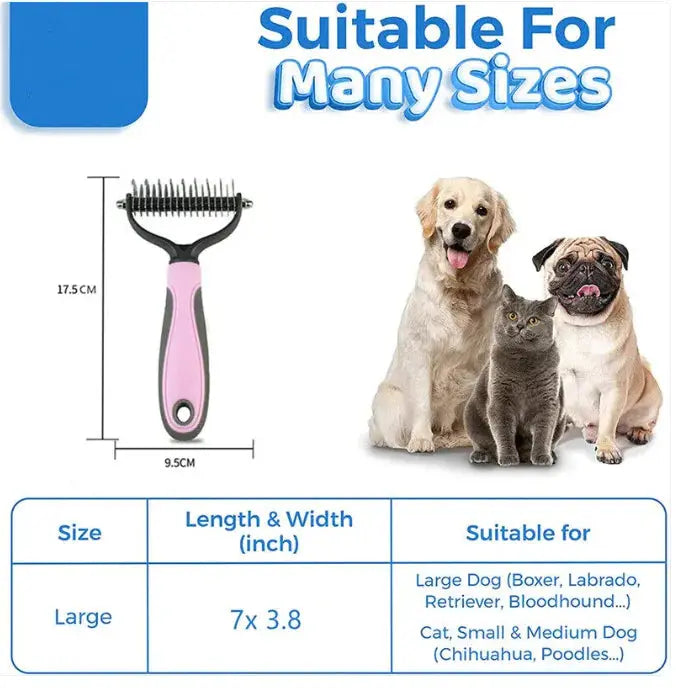 Pet Grooming Brush - Woof Pet Products