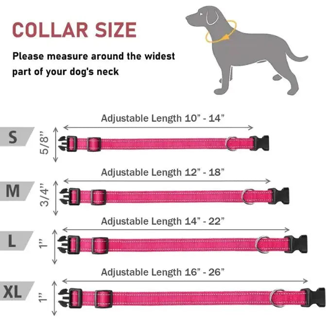 Adjustable Chest Strap Dog Collar - Woof Pet Products