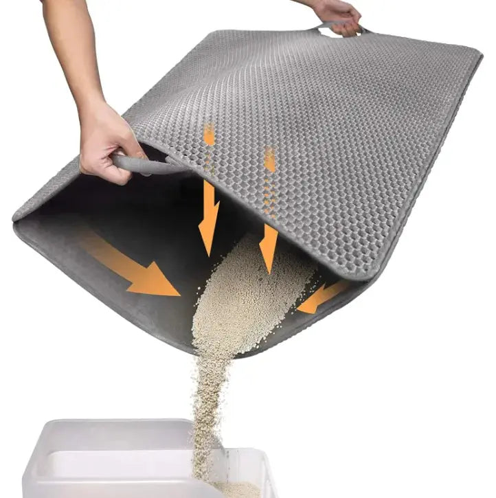 Paw Clean Honeycomb Litter Mat - Woof Pet Products