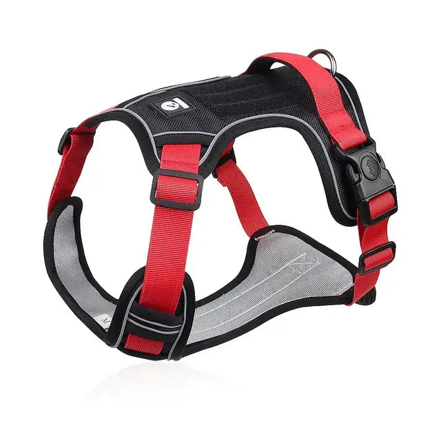 Reflective No Pull Dog Harness with Control Handle - Woof Pet Products