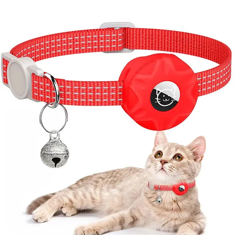 Silicone Case Cat Collar With Tracker - Woof Pet Products