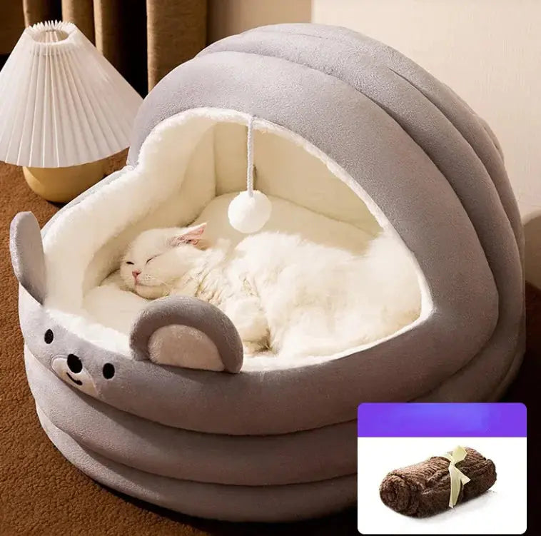 Warm Cat Nest - Woof Pet Products