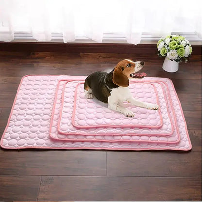 Cooling Pet Mat for Cats and Dogs (Summer Use) - Woof Pet Products