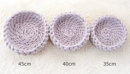 Handwoven Pet Bed for Dogs and Cats - Woof Pet Products