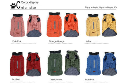 Kawaii Winter Dog Jacket - Thick Retro Pet Clothing - Woof Pet Products