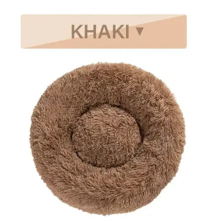 Fluffy Donut Pet Bed - Woof Pet Products