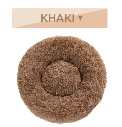 Fluffy Donut Pet Bed - Woof Pet Products