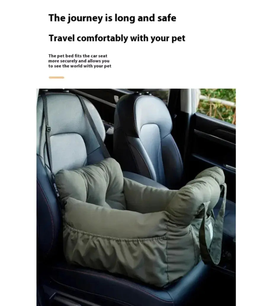 Multifunctional Pet Car Seat Bed - Woof Pet Products