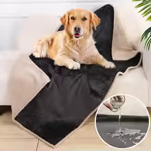 Thick Waterproof Flannel Pet Blanket for Dogs and Cats - Woof Pet Products