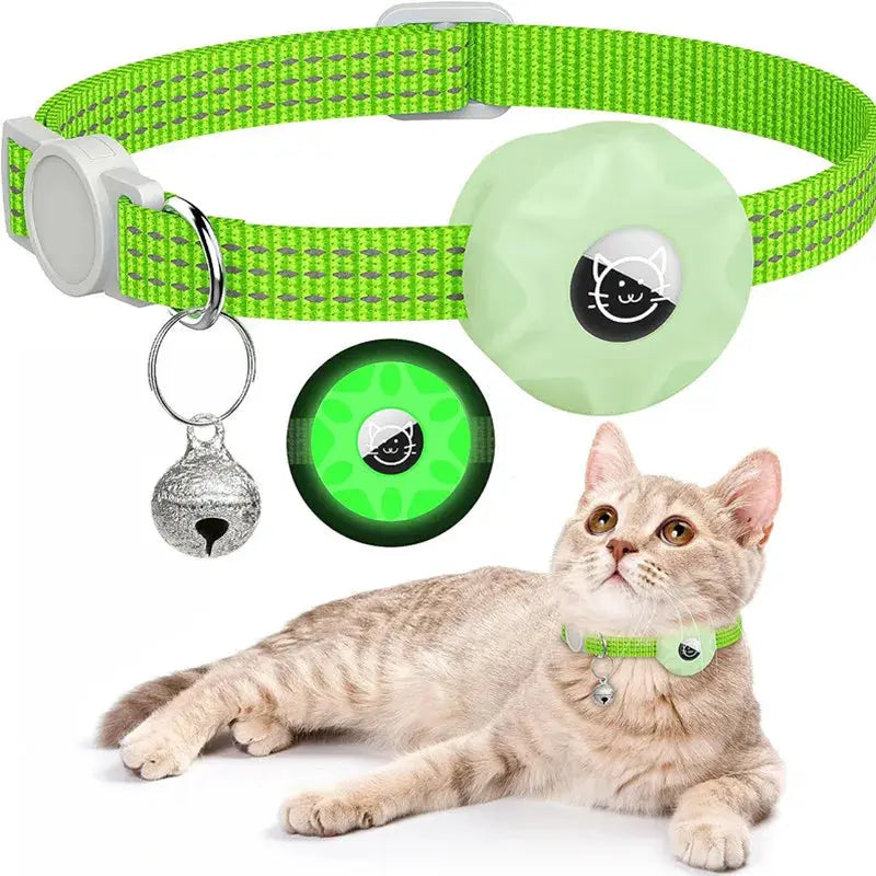 Silicone Case Cat Collar With Tracker - Woof Pet Products