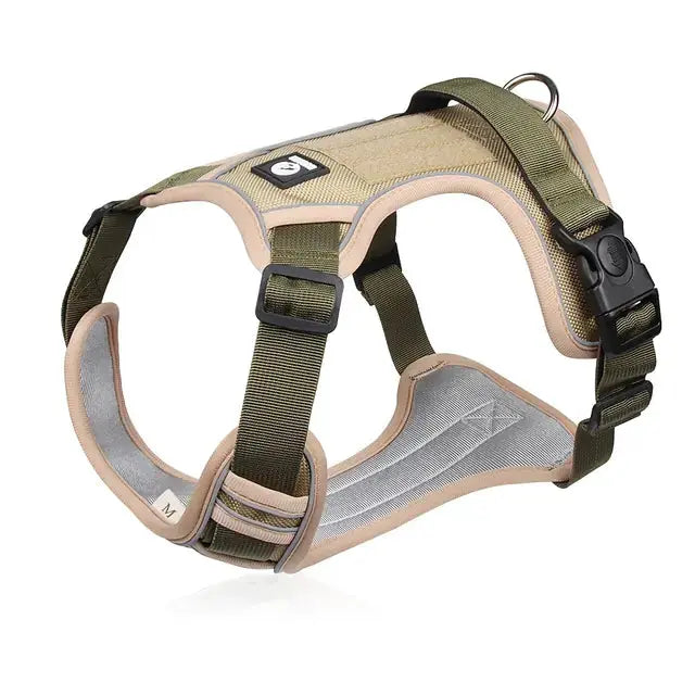 Reflective No Pull Dog Harness with Control Handle - Woof Pet Products