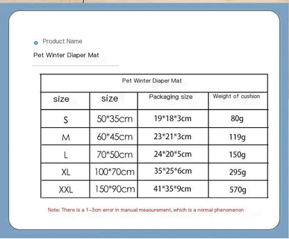 Thick Waterproof Flannel Pet Blanket for Dogs and Cats - Woof Pet Products