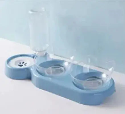 Anti-Tip Cat Bowl Feeder - Woof Pet Products