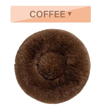 Fluffy Donut Pet Bed - Woof Pet Products