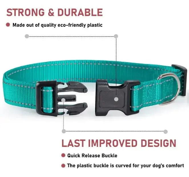 Adjustable Chest Strap Dog Collar - Woof Pet Products