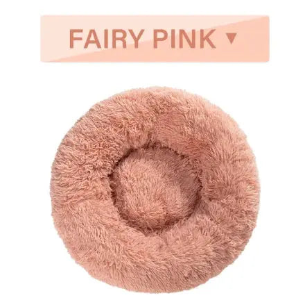 Fluffy Donut Pet Bed - Woof Pet Products