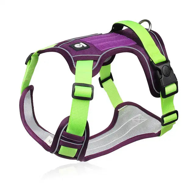 Reflective No Pull Dog Harness with Control Handle - Woof Pet Products