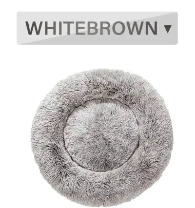 Fluffy Donut Pet Bed - Woof Pet Products