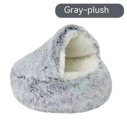 Semi-Closed Cat Bed Nest - Woof Pet Products