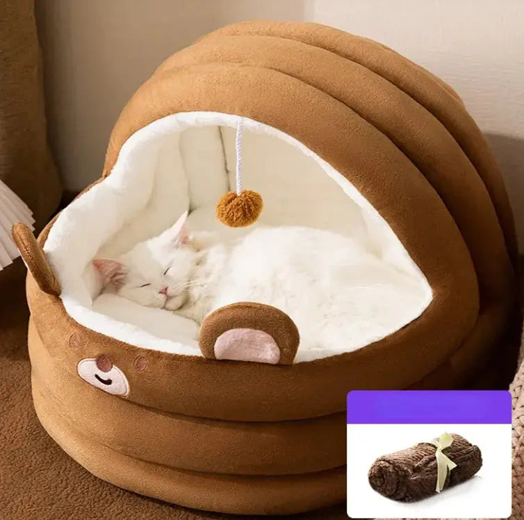 Warm Cat Nest - Woof Pet Products