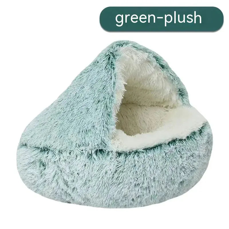 Semi-Closed Cat Bed Nest - Woof Pet Products